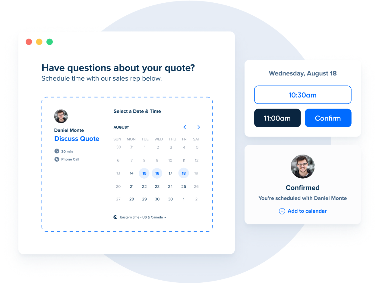 Connect with more prospective clients ahead of your competition 