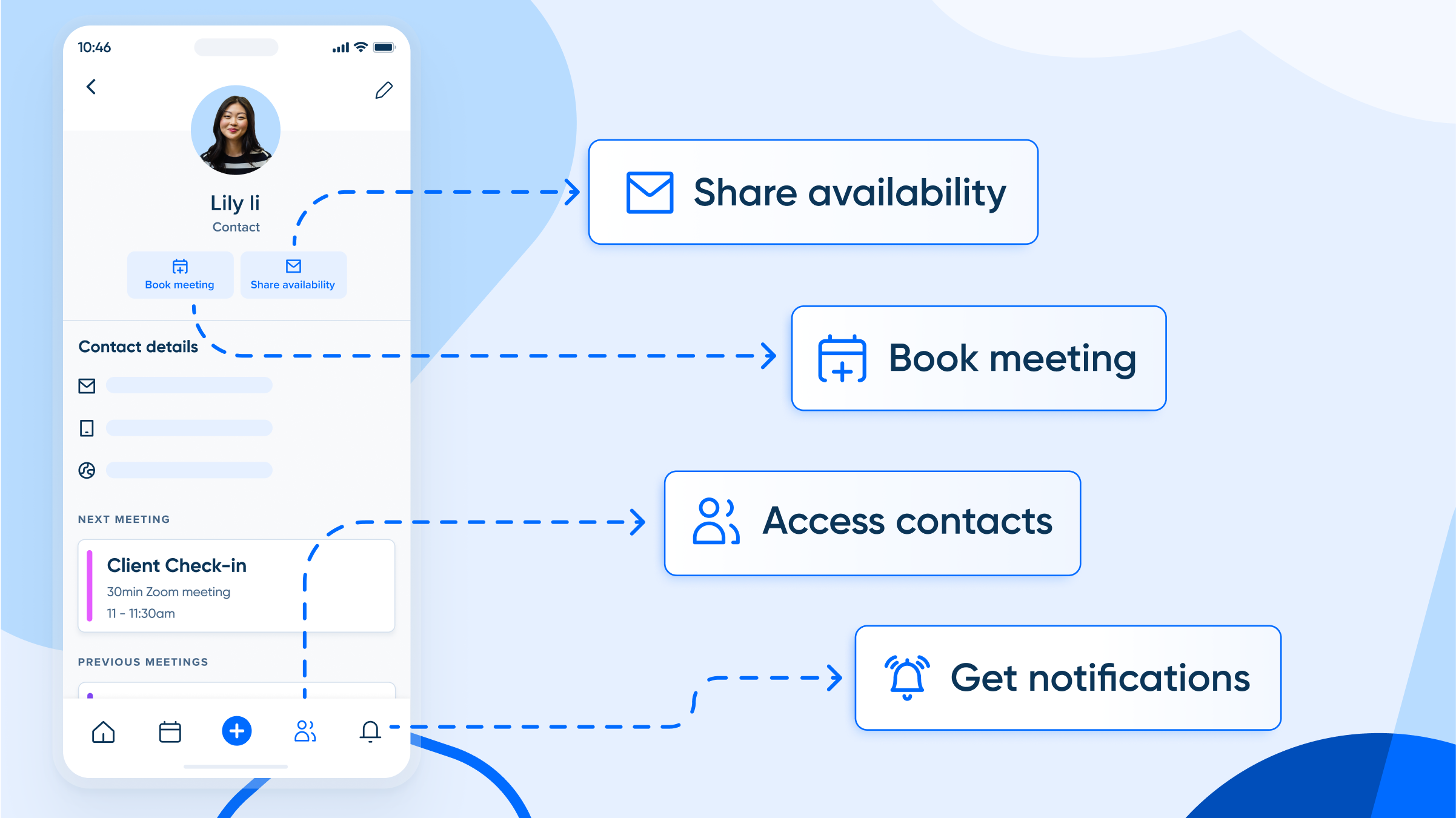 Do more on the go with Calendly’s mobile app 