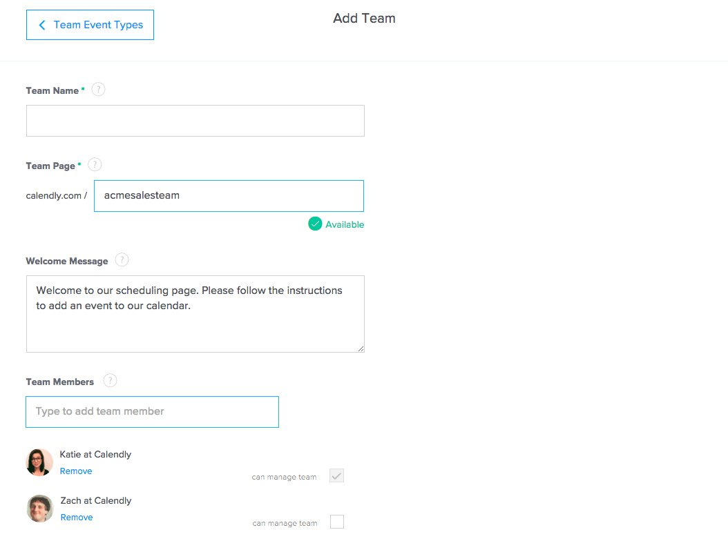 How to Set Up a Team Calendly Teams2