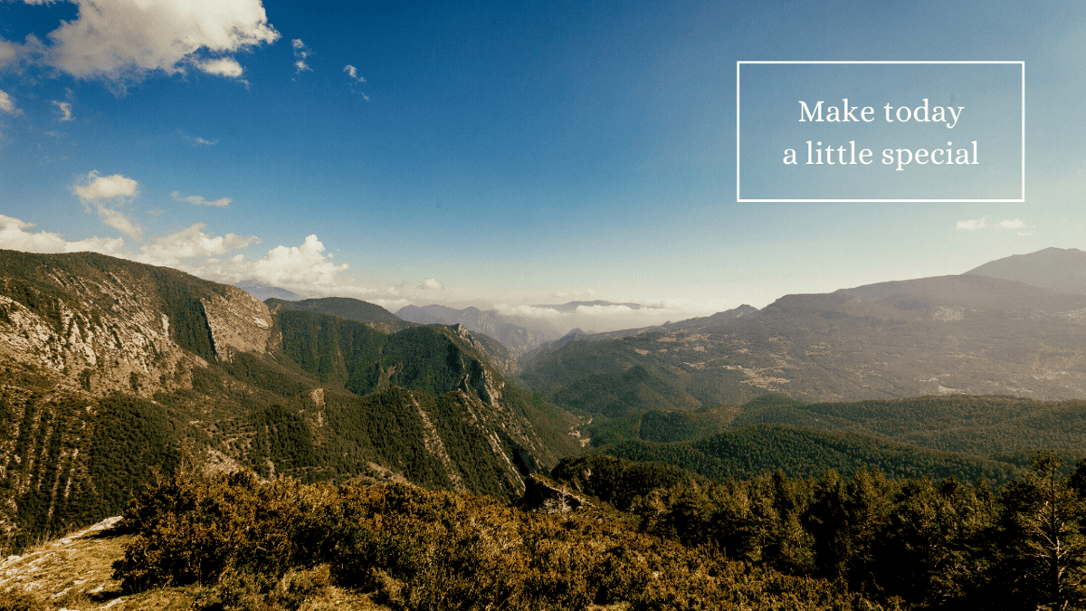 Canva template inspirational quote Zoom background