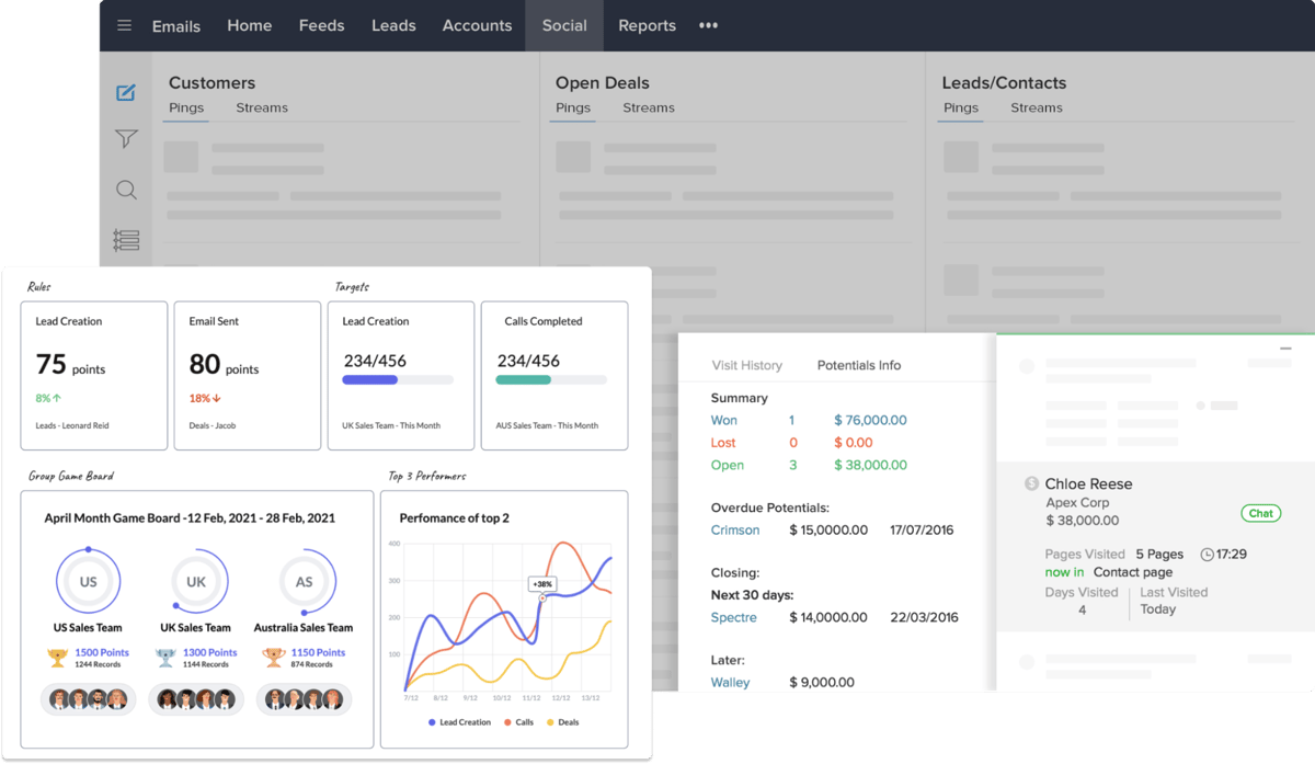 Use Make's visual builder platform to automatically sync Calendly meeting data into Zoho CRM as new leads.