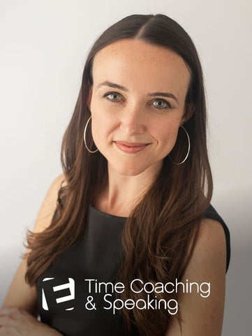 Elizabeth Saunders of Real Life E with Time Coaching and Speaking branding