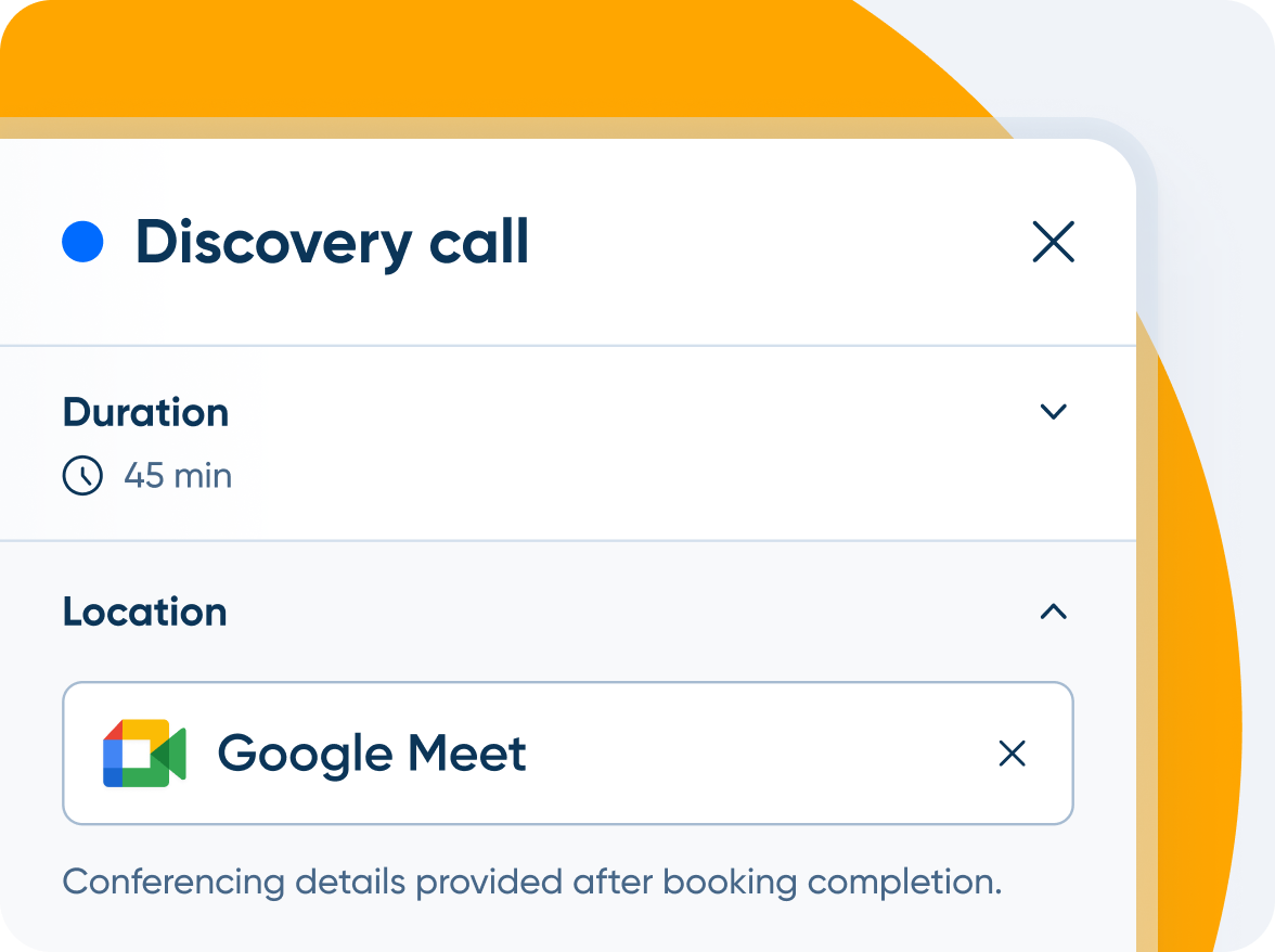 Add Google Meet video conferencing