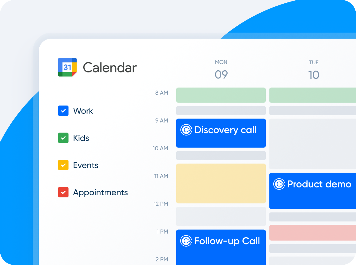 Keep your calendar and availability up-to-date