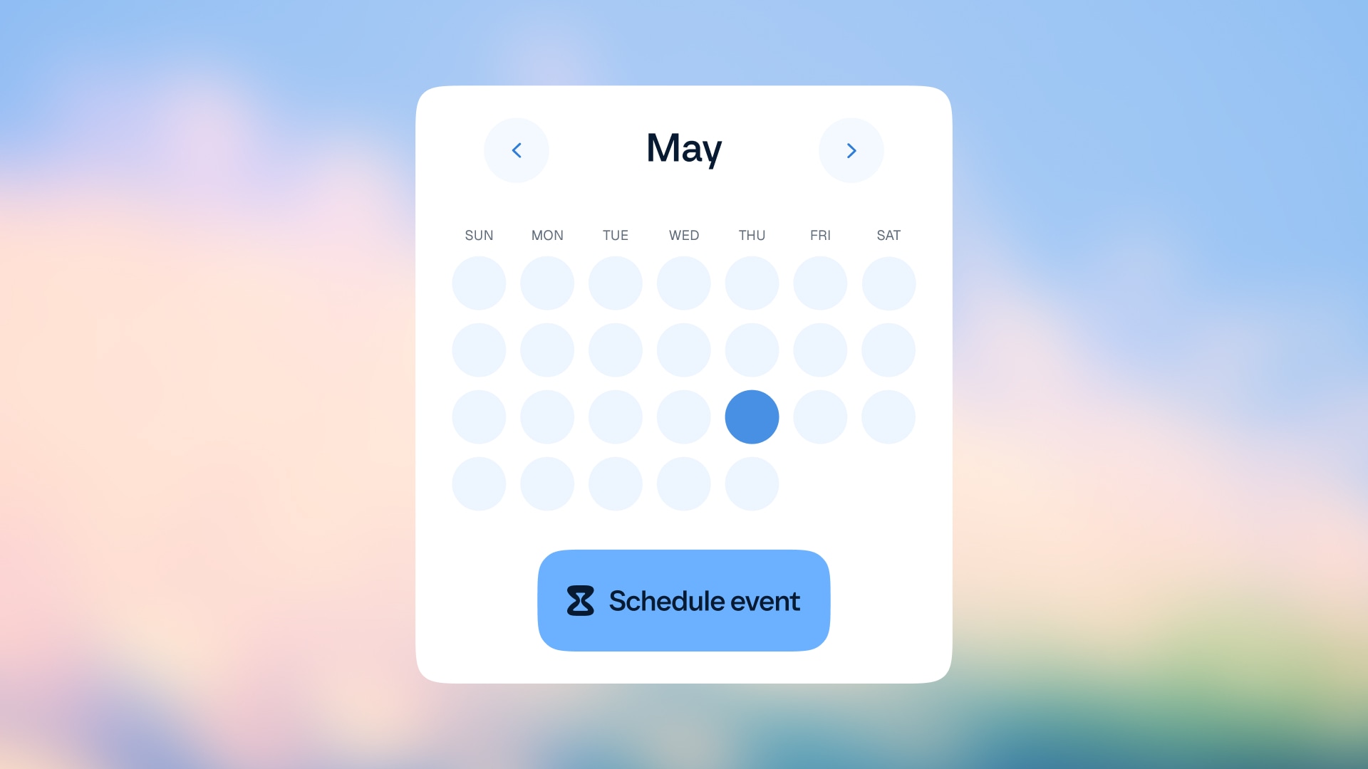 How to share your availability
